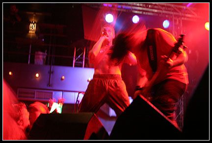2003-10-03 - Clawfinger från Sticky Fingers, Göteborg
