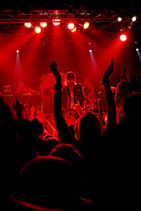 2005-01-27 - Backyard Babies från Sticky Fingers, Göteborg