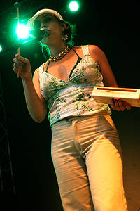 2005-07-07 - Jenny Wilson från Münchenbryggeriet, Stockholm