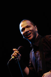 2005-08-22 - Danko Jones från Malmöfestivalen, Malmö