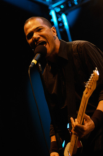 2005-08-22 - Danko Jones från Malmöfestivalen, Malmö
