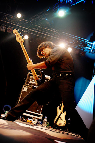 2005-08-22 - Danko Jones från Malmöfestivalen, Malmö