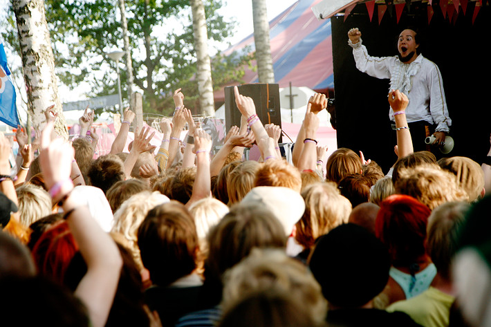2006-06-15 - Sirqus Alfon från Hultsfredsfestivalen, Hultsfred