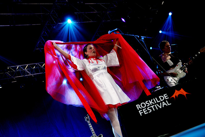 2006-06-29 - Jenny Wilson från Roskildefestivalen, Roskilde