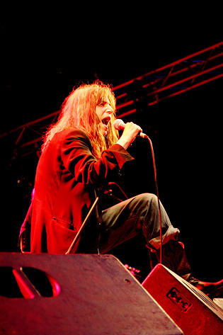 2006-07-07 - Patti Smith från Peace & Love, Borlänge
