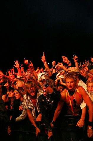 2006-07-12 - Turbonegro från Arvikafestivalen, Arvika