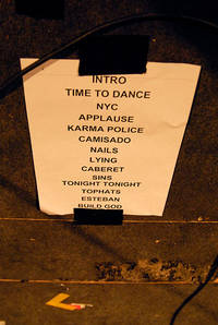 2006-10-10 - Panic! At The Disco från Debaser Medis, Stockholm