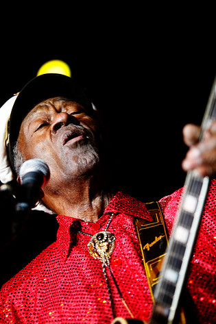 2007-01-25 - Chuck Berry från Lisebergshallen, Göteborg