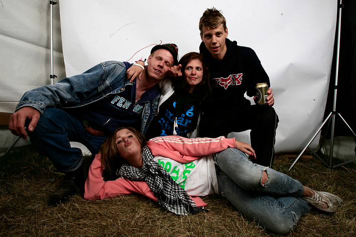 2007-06-14 - Rockfotostudion från Hultsfredsfestivalen, Hultsfred