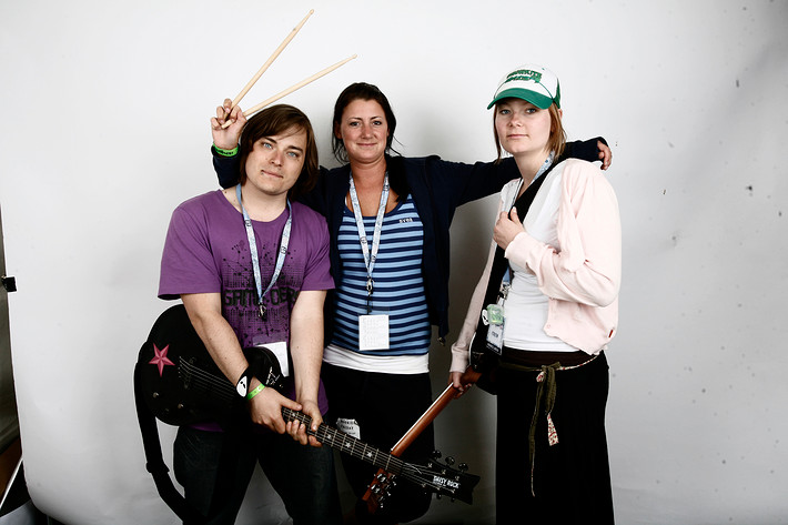 2007-06-15 - Rockfotostudion från Hultsfredsfestivalen, Hultsfred