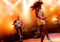 2007-06-16 - The Go! Team från Provinssirock, Seinäjoki