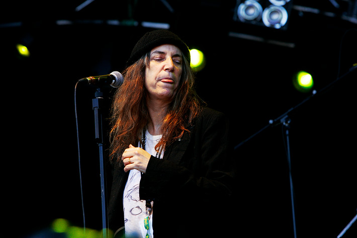 2007-06-16 - Patti Smith från Provinssirock, Seinäjoki