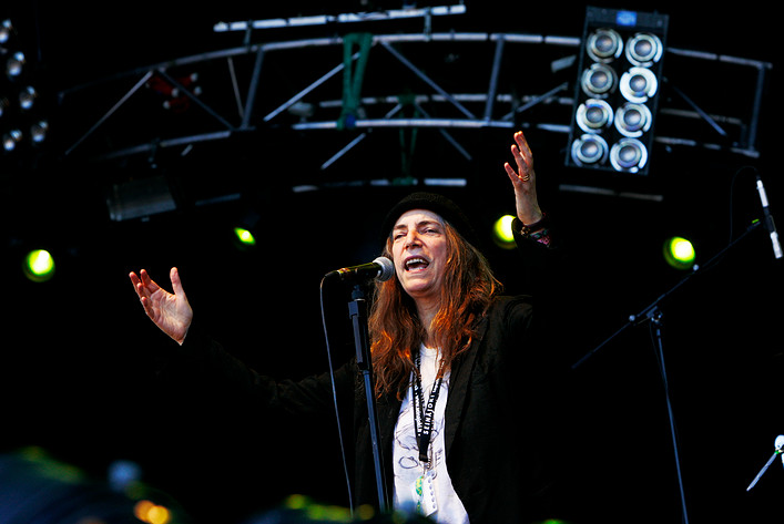 2007-06-16 - Patti Smith från Provinssirock, Seinäjoki