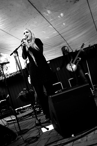 2007-06-28 - Christel Alsos från Peace & Love, Borlänge