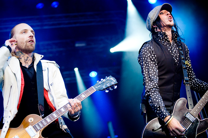 2007-06-28 - Backyard Babies från Peace & Love, Borlänge
