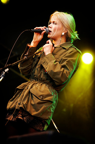 2007-06-29 - The Concretes från Peace & Love, Borlänge