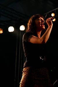 2007-06-29 - The Long Blondes från Hovefestivalen, Arendal