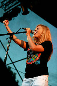 2007-06-29 - Lisa Miskovsky från Stadsfesten, Skellefteå