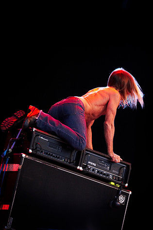 2007-06-30 - Iggy & The Stooges från Peace & Love, Borlänge