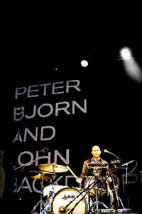 2007-06-29 - Peter Bjorn & John från Accelerator, Stockholm