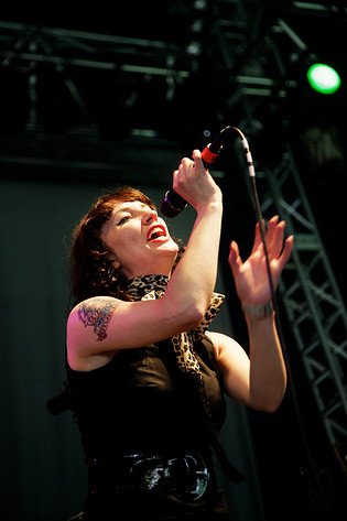 2007-06-29 - The Long Blondes från Accelerator, Stockholm