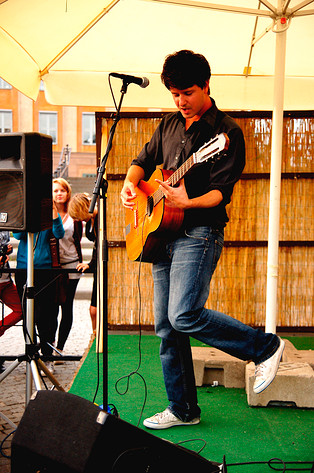 2007-07-03 - Lasse Lindh från Debaser Slussen, Stockholm