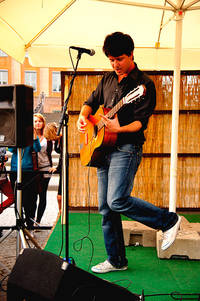 2007-07-03 - Lasse Lindh från Debaser Slussen, Stockholm