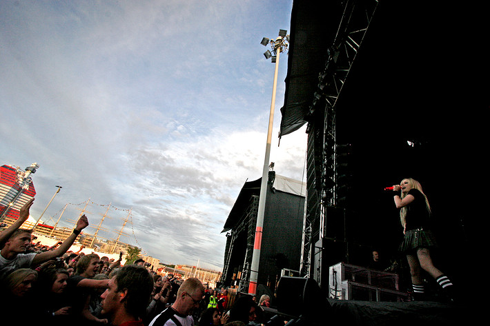 2007-07-01 - Avril Lavigne från Pier Pressure, Göteborg