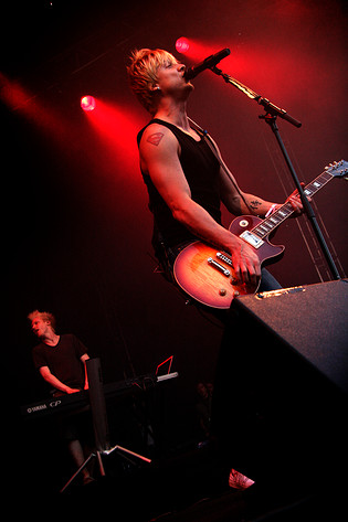 2007-07-05 - Sunrise Avenue från Gatufesten, Sundsvall