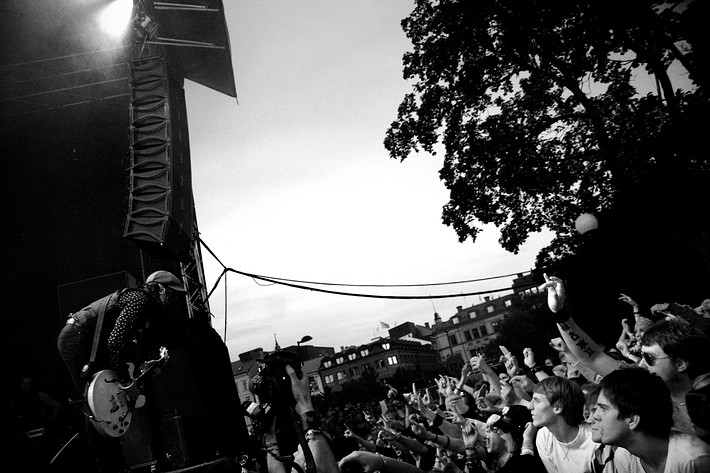 2007-07-05 - Backyard Babies från Gatufesten, Sundsvall