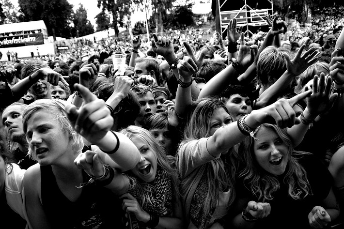2007-07-12 - Mando Diao från Arvikafestivalen, Arvika