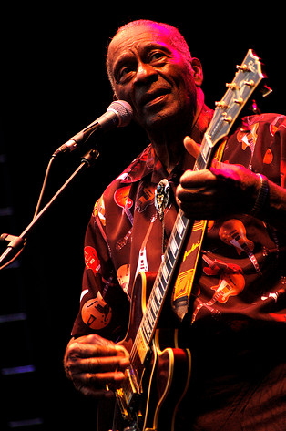 2007-07-13 - Chuck Berry från Ulriksdals slott, Stockholm