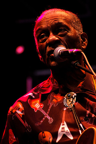 2007-07-13 - Chuck Berry från Ulriksdals slott, Stockholm
