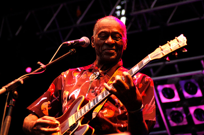 2007-07-13 - Chuck Berry från Ulriksdals slott, Stockholm