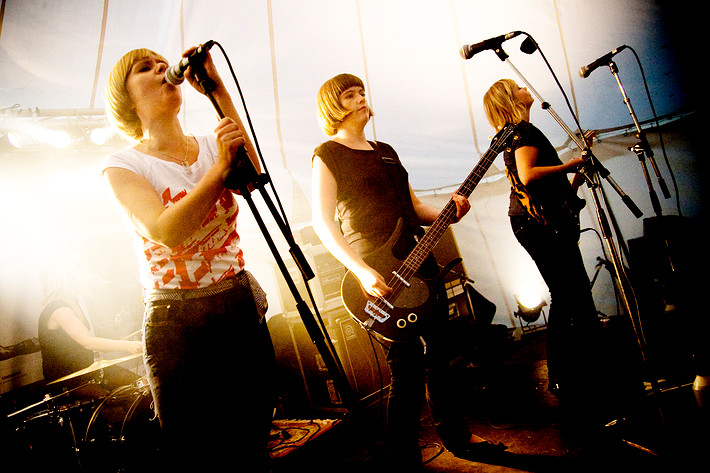 2007-07-21 - The Bombettes från Trästockfestivalen, Skellefteå