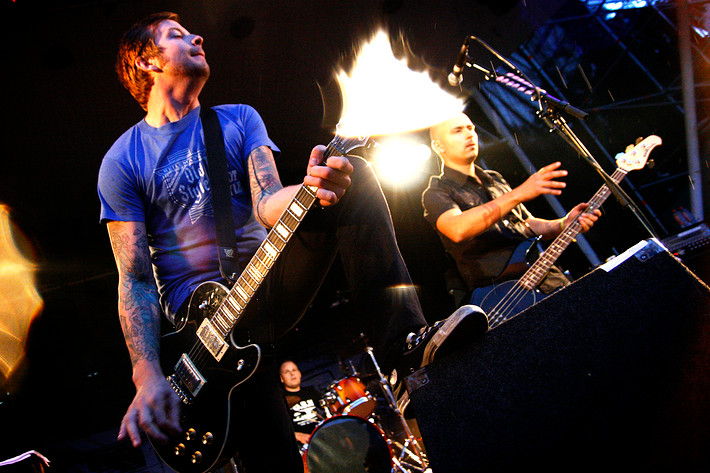 2007-07-27 - Millencolin från Storsjöyran, Östersund