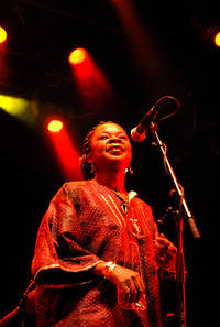 2007-07-27 - Sierra Leone's Refugee All stars från Storsjöyran, Östersund