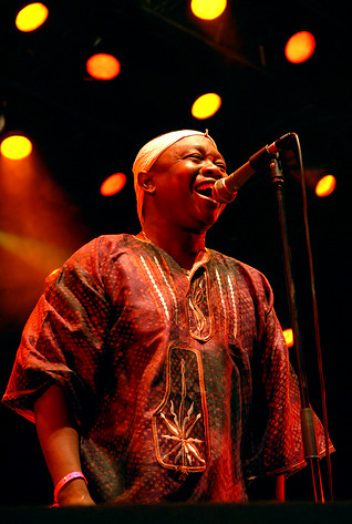 2007-07-27 - Sierra Leone's Refugee All stars från Storsjöyran, Östersund