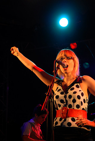 2007-07-28 - The Pipettes från Storsjöyran, Östersund