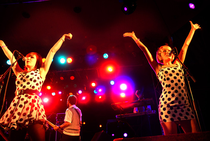 2007-07-28 - The Pipettes från Storsjöyran, Östersund