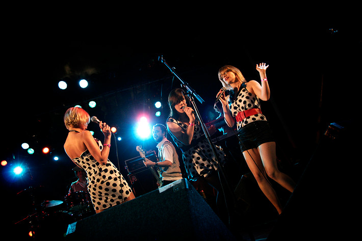 2007-07-28 - The Pipettes från Storsjöyran, Östersund