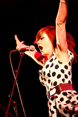 2007-07-28 - The Pipettes från Storsjöyran, Östersund