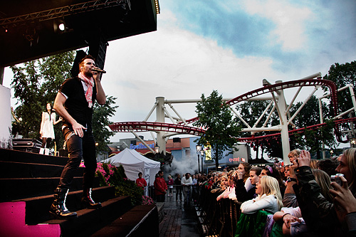 2007-08-02 - Martin Stenmarck från Gröna Lund, Stockholm