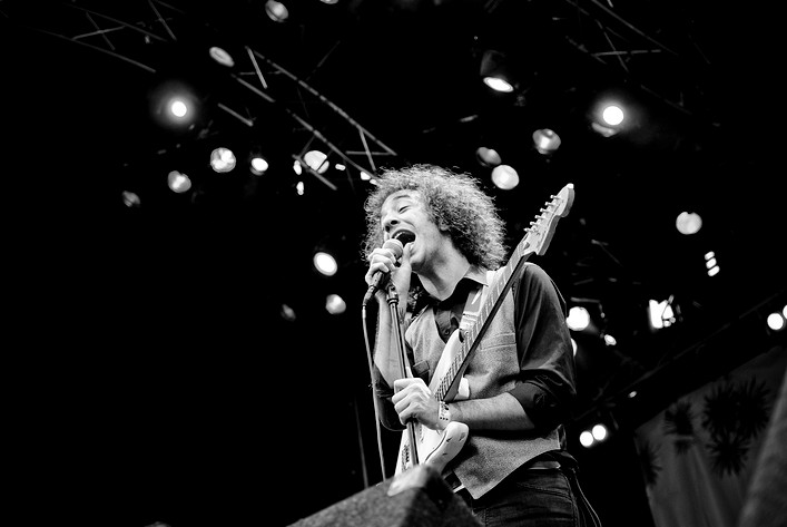 2007-08-10 - Albert Hammond Jr. från Way Out West, Göteborg