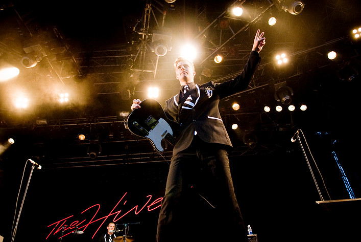 2007-08-10 - The Hives från Way Out West, Göteborg