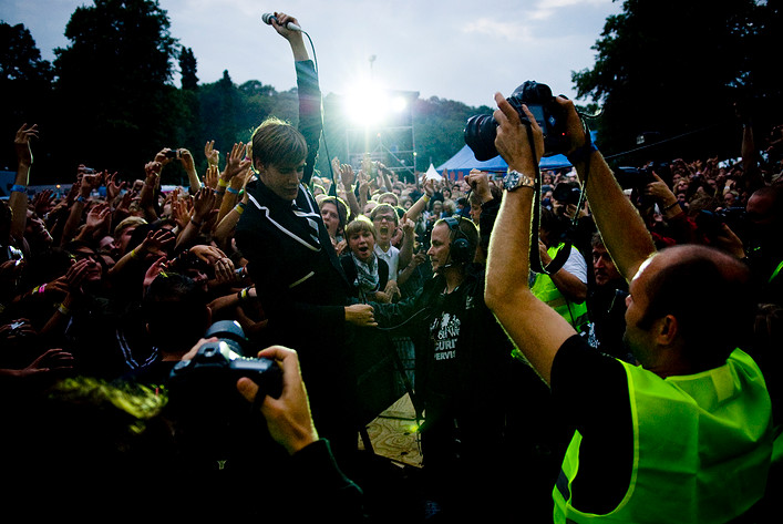 2007-08-10 - The Hives från Way Out West, Göteborg