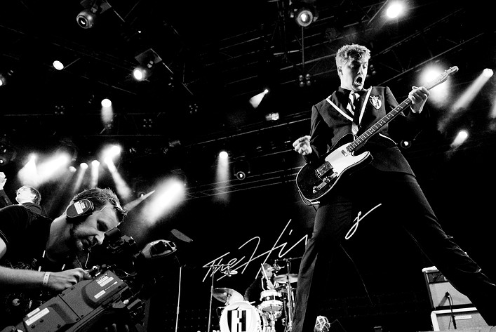 2007-08-10 - The Hives från Way Out West, Göteborg