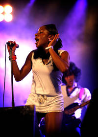 2007-08-10 - The Go! Team från Way Out West, Göteborg