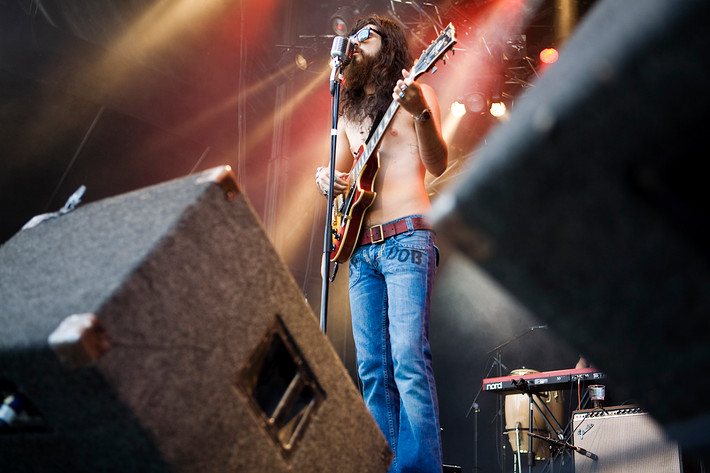2007-08-11 - Devendra Banhart från Way Out West, Göteborg