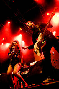 2007-08-11 - Teddybears STHLM från Way Out West, Göteborg